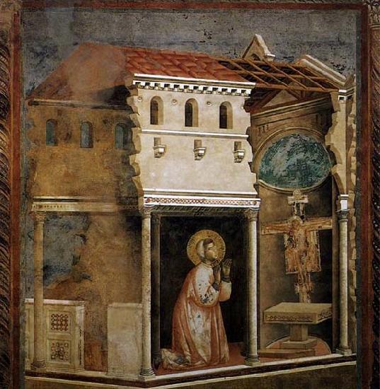 GIOTTO di Bondone Miracle of the Crucifix Germany oil painting art